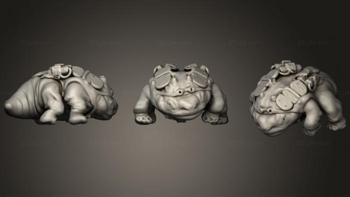 Figurines simple (Lava Pup, STKPR_1459) 3D models for cnc